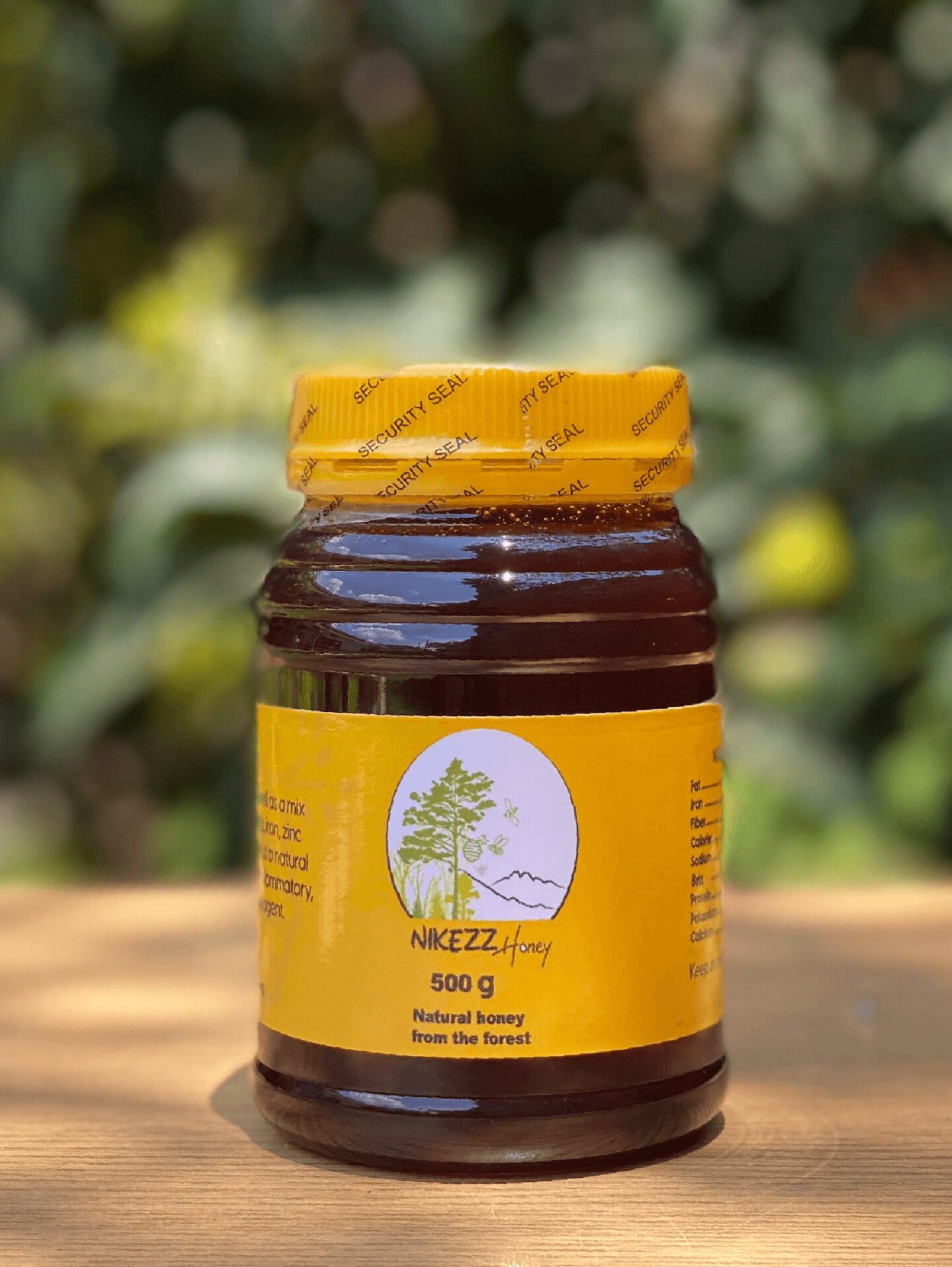 Nikezz natural honey from the forest 500g(Plastic)